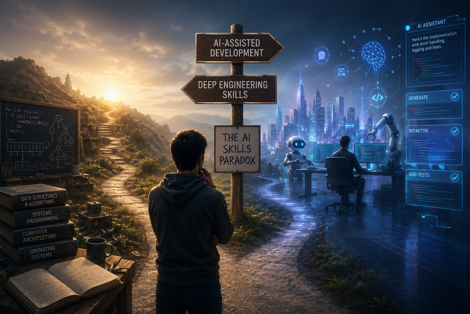 The AI skills paradox.